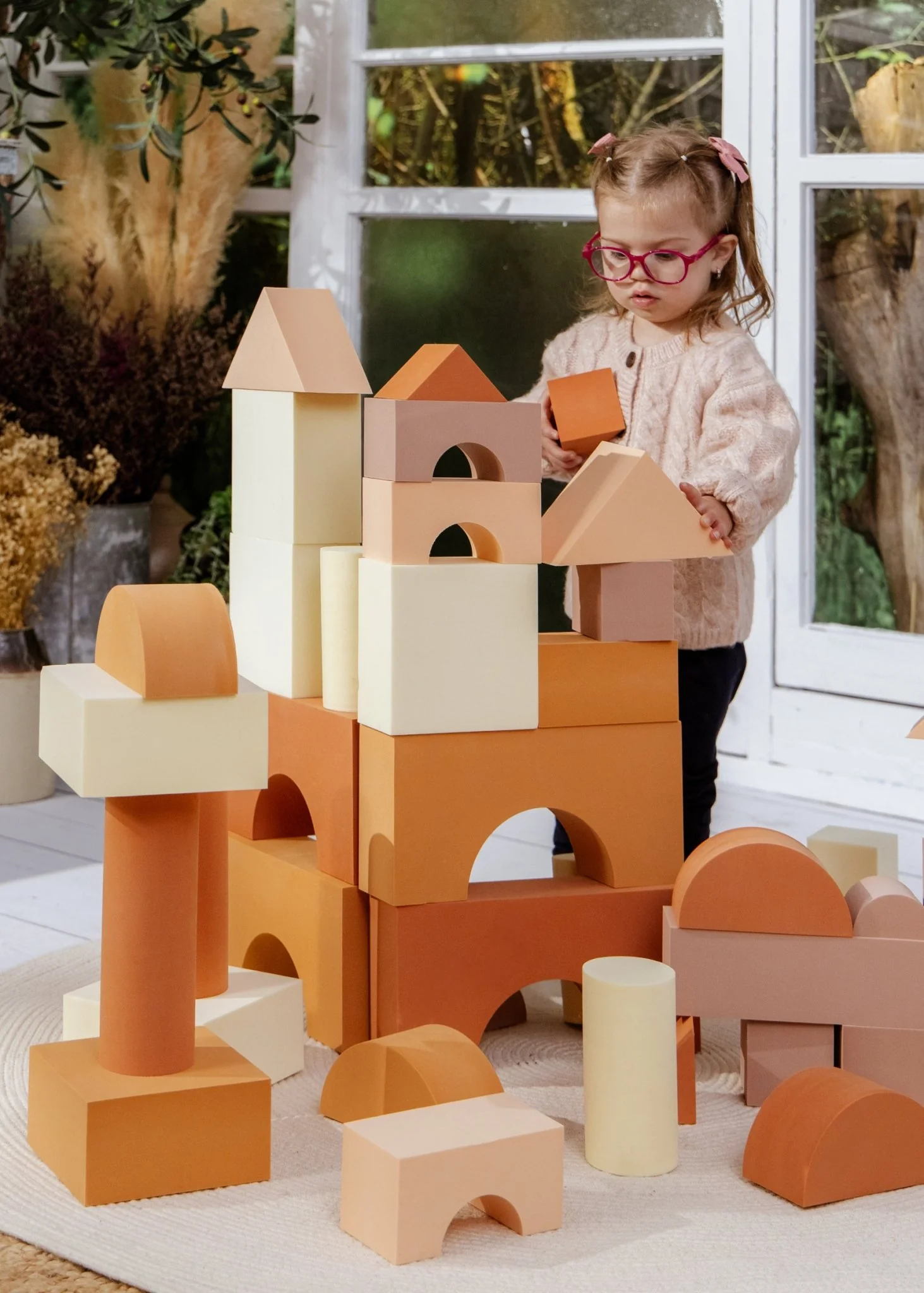 Coco Village EVA Foam Building Blocks Set - Large (48 pcs) - Image 2