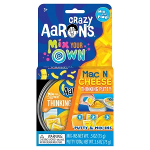 Crazy Aaron's Mix Your Own Thinking Putty - Mac n Cheese