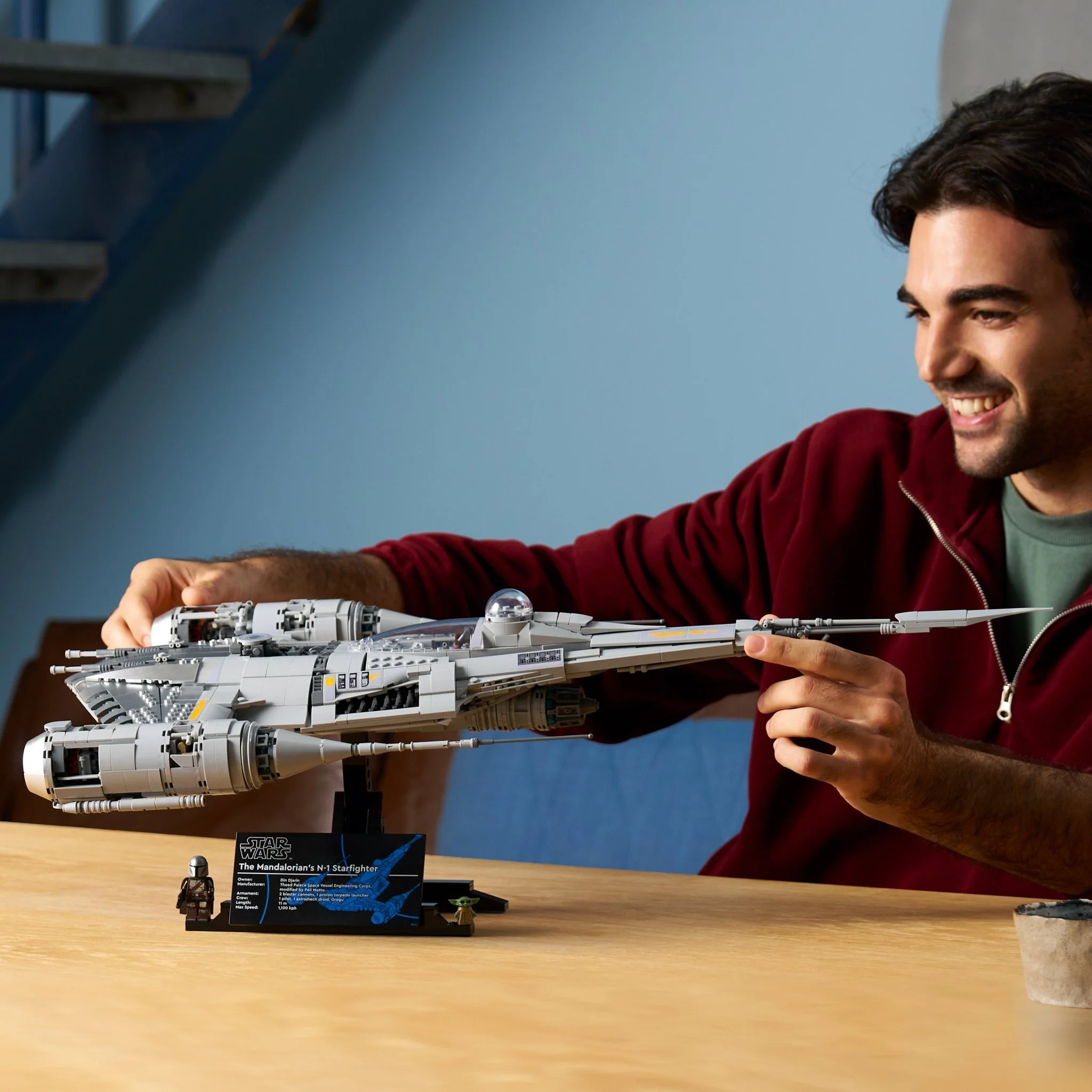 Hot LEGO® Star Wars The Mandalorian's N-1 Starfighter 75442 - Image 3
