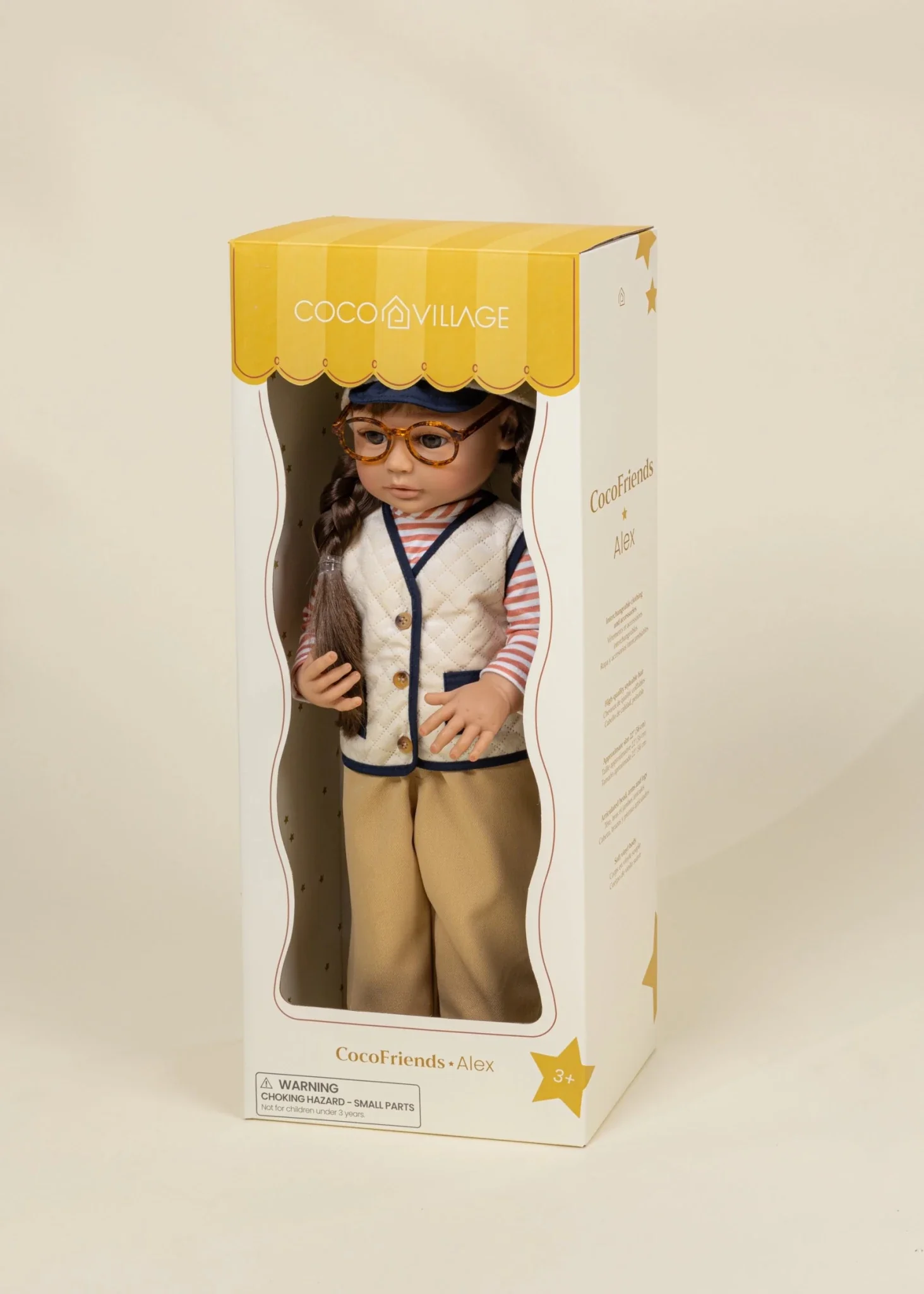 Coco Village Coco Friends Alex – 22" Kids Play Doll - Image 6