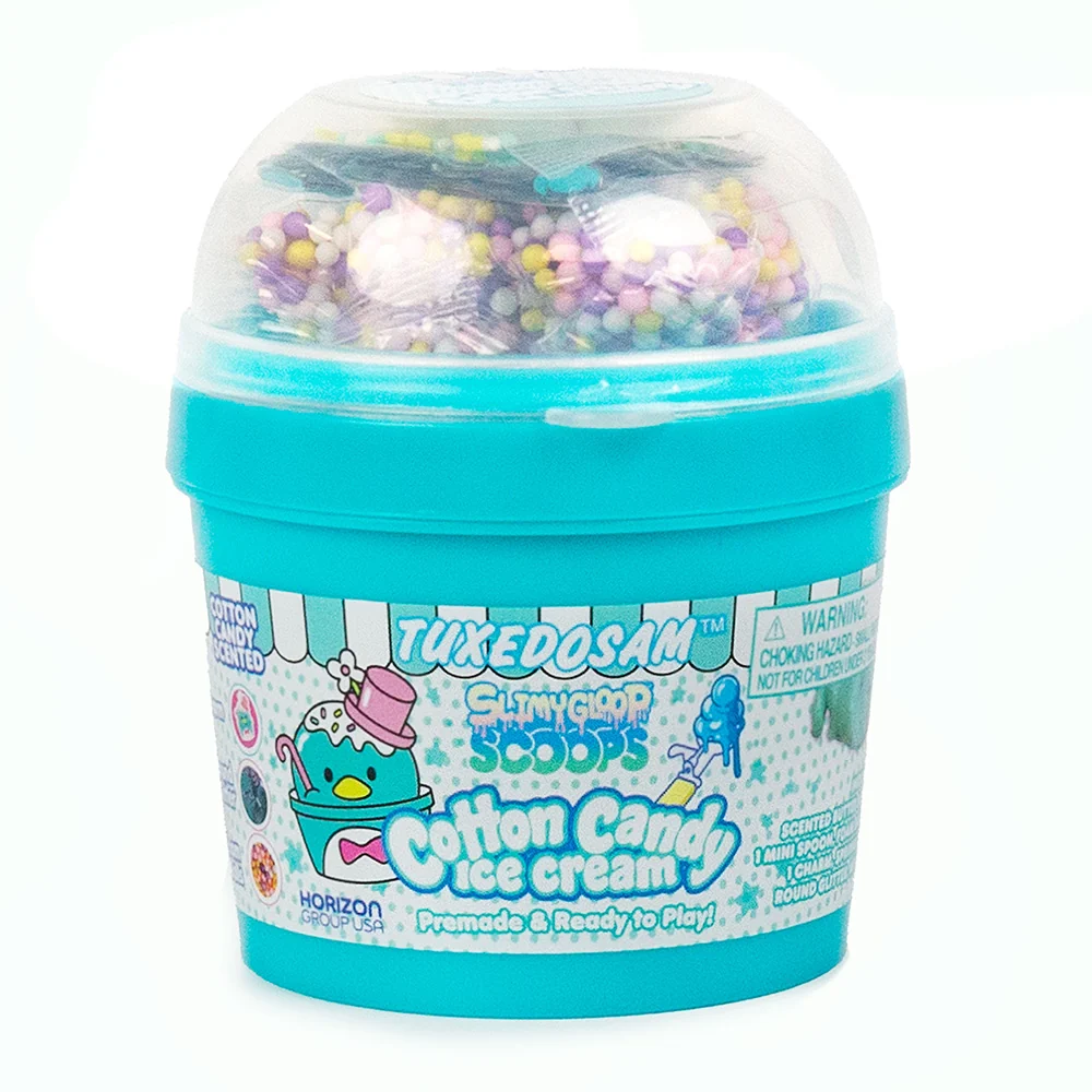 Slimygloop Scoops Tuxedo Cotton Candy Ice Cream - Image 6