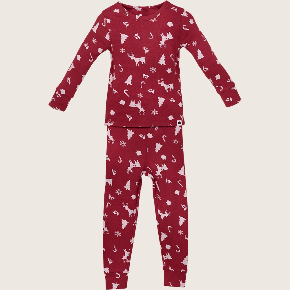 Holiday Sleep Set TGHSL00 - Dark Red / 2y - Image 13