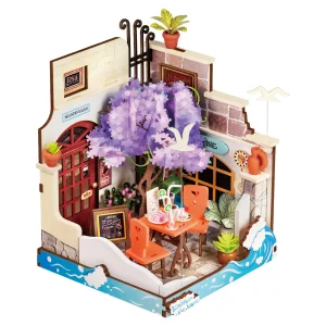 Sea Holiday Restaurant DIY Miniature House Model Kit