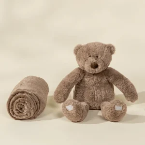 Exclusive Coco Village Bear Plush Toy & Snuggling Blanket