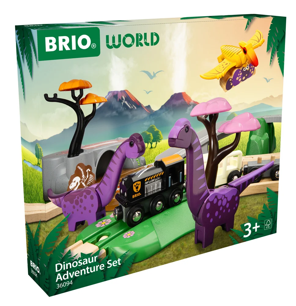 Hot BRIO Dinosaur Adventure Set - Image 6