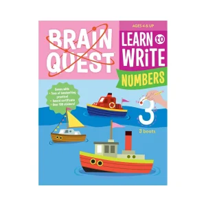 Brain Quest Learn to Write: Numbers