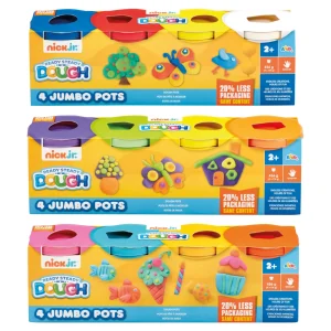 Nick Jr 4 Pack Jumbo Pots Asst
