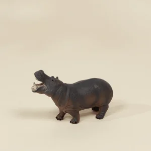 Large Wildlife Animal Play Figurine – Hippopotamus