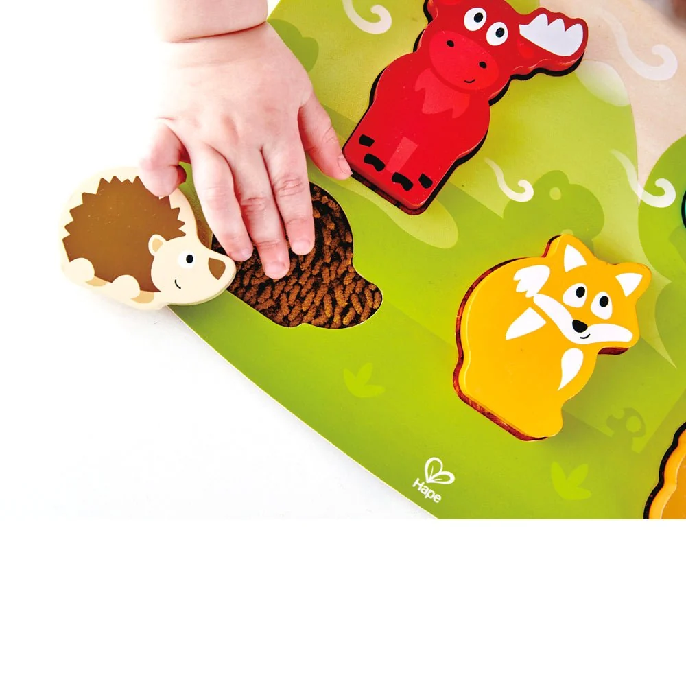 Hape Forest Animal Tactile Puzzle - Image 3