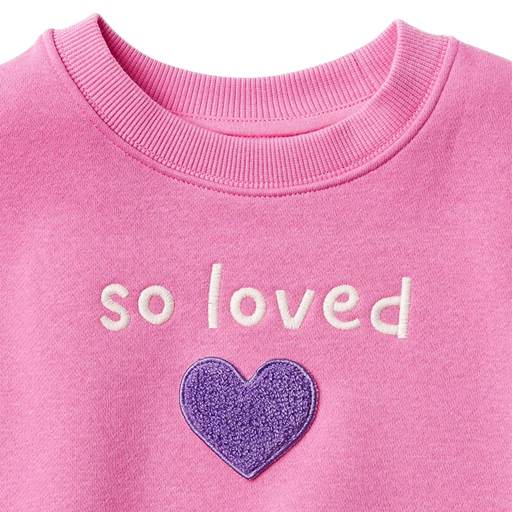 Ms.Rachel Sweatshirt - White Stripe / 18-24m - Image 3