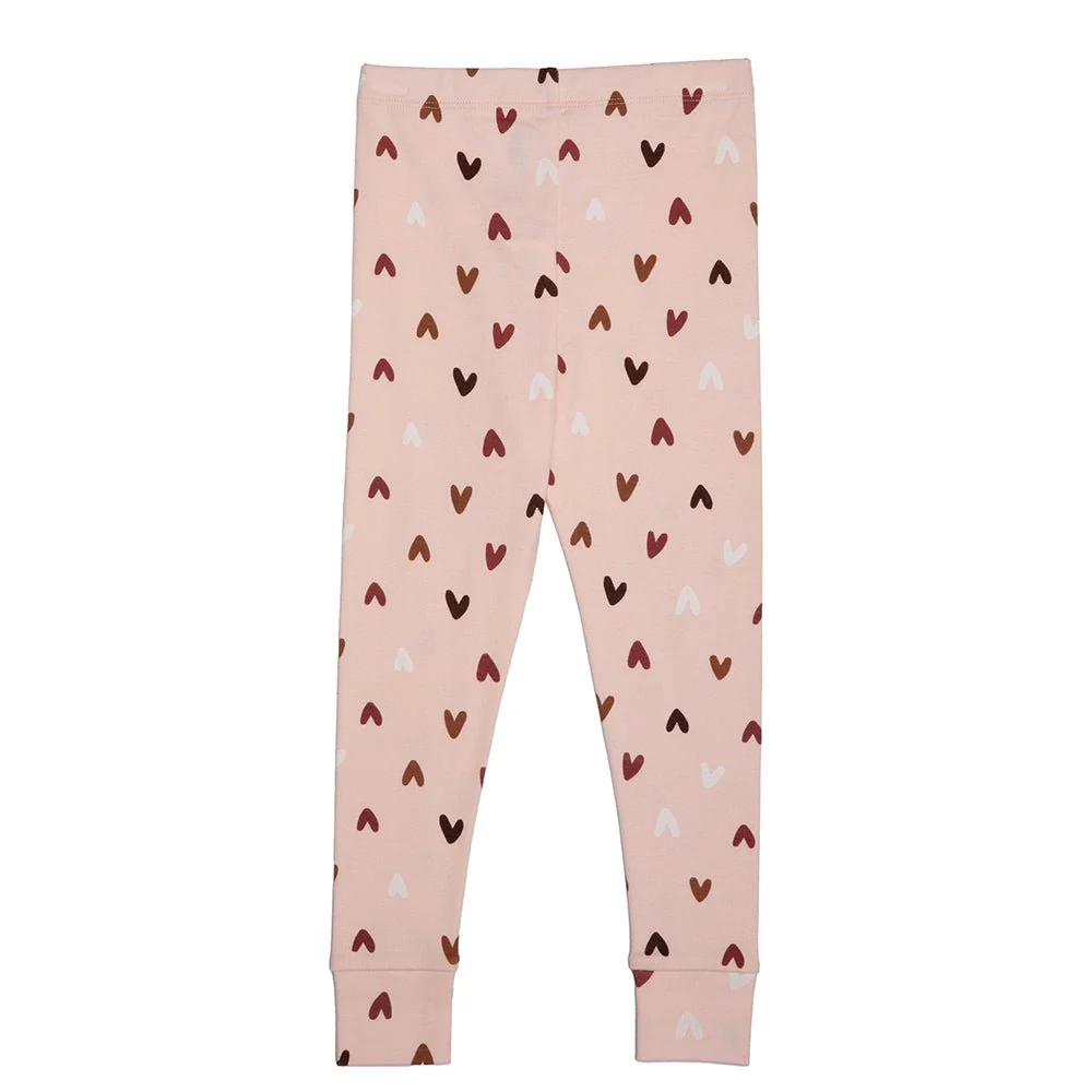 Long Sleeve 2 Piece Sleep Set TGFSL00 - Rose Hearts / 5y - Image 6