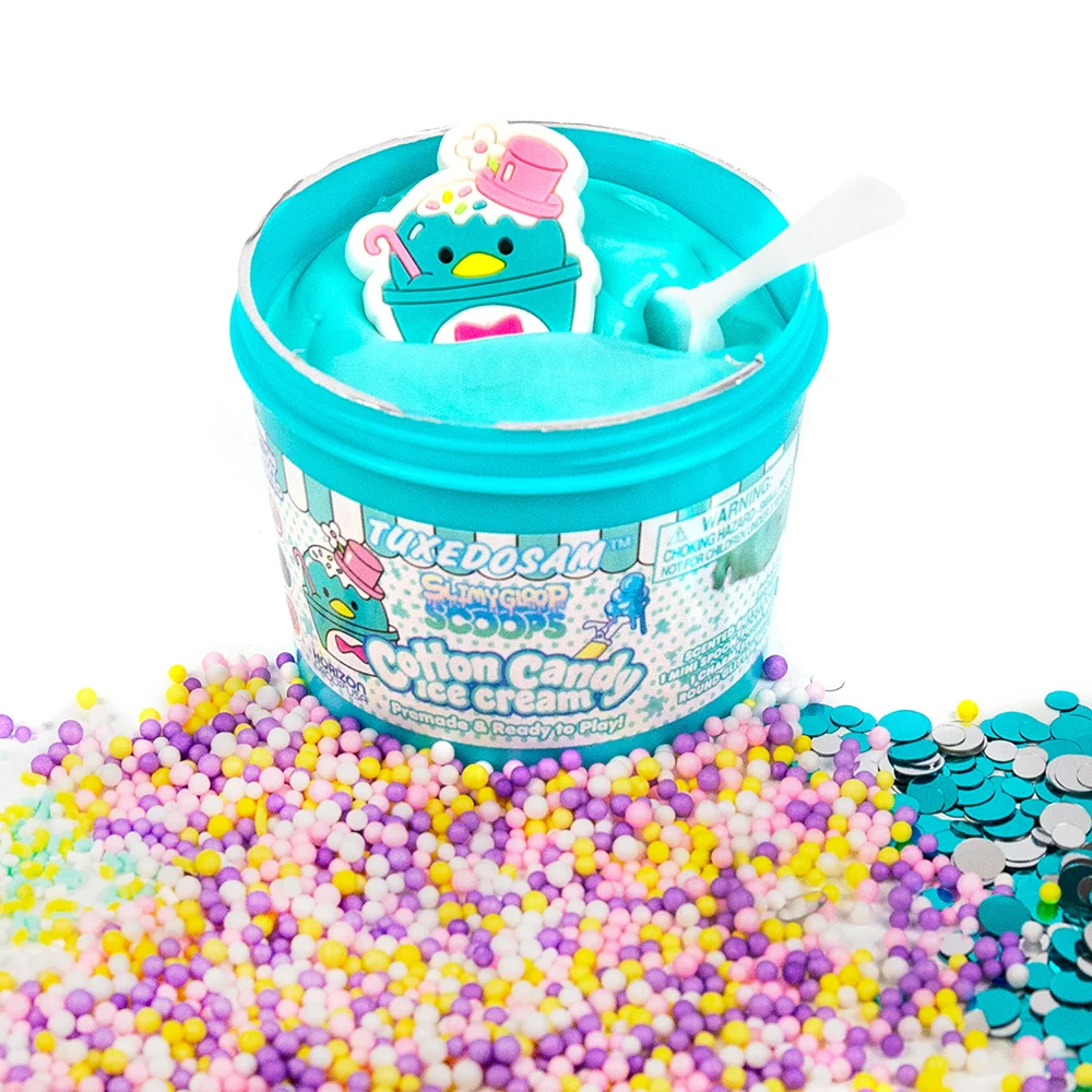 Slimygloop Scoops Tuxedo Cotton Candy Ice Cream - Image 8