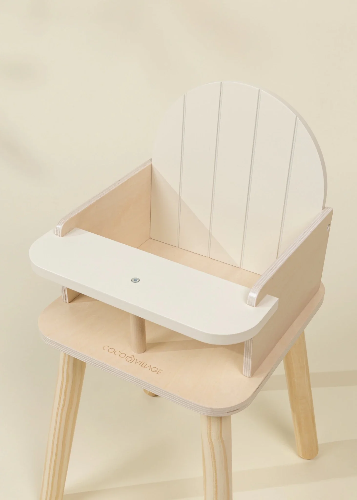 Coco Village Wooden Doll High Chair - Image 4