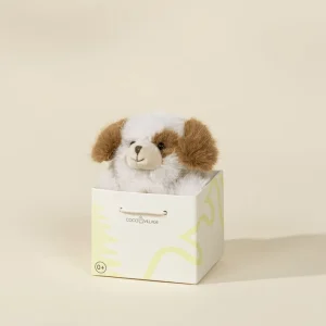 Mini Gift Plush Toy Brown Dog