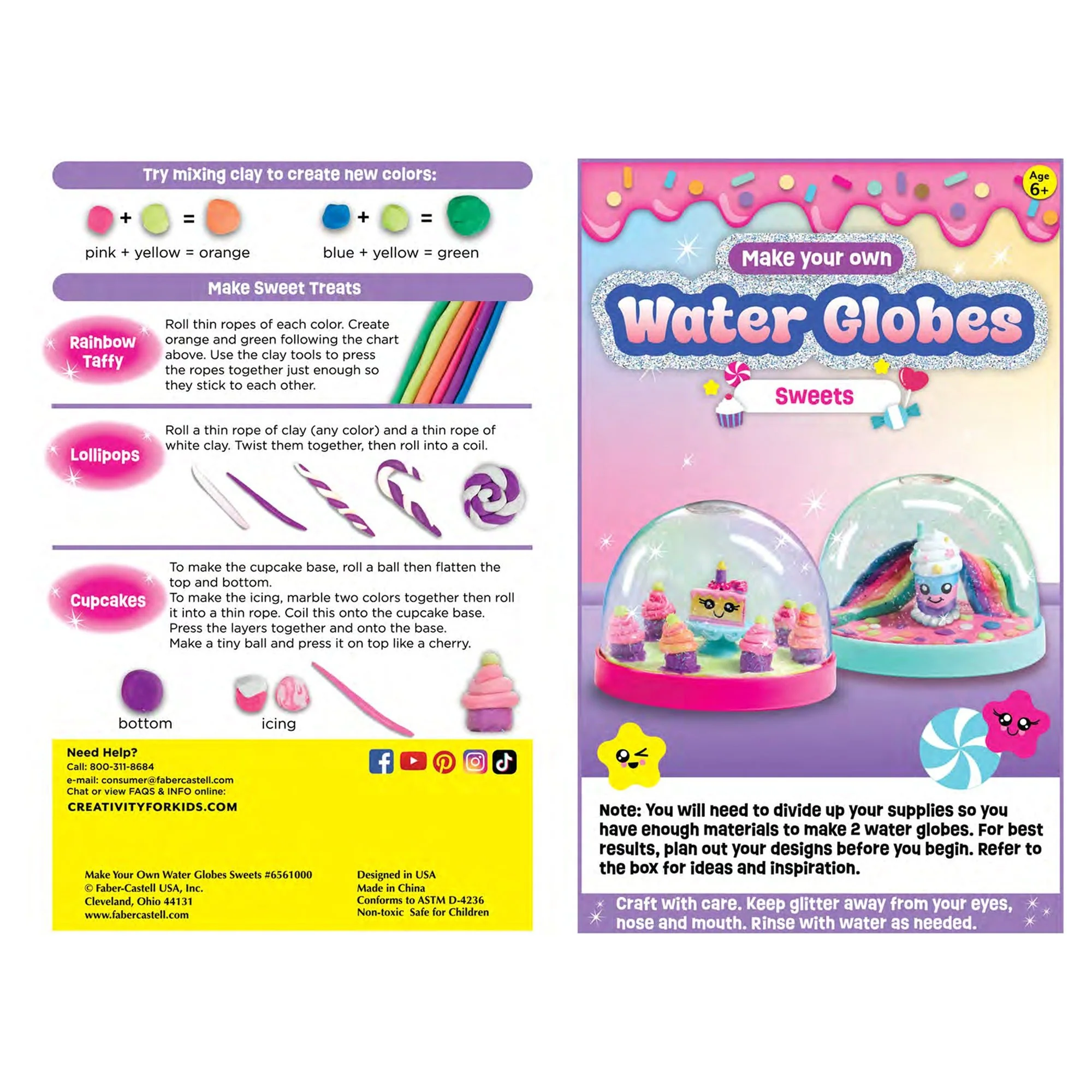 Creativity for Kids Make Your Own Water Globes Sweet - Image 2