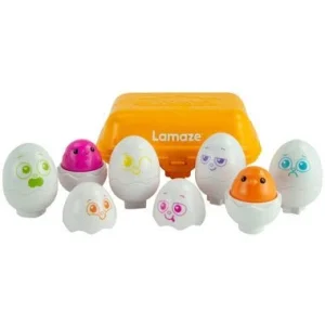 TOMY - Lamaze - New Sort & Squeak Eggs