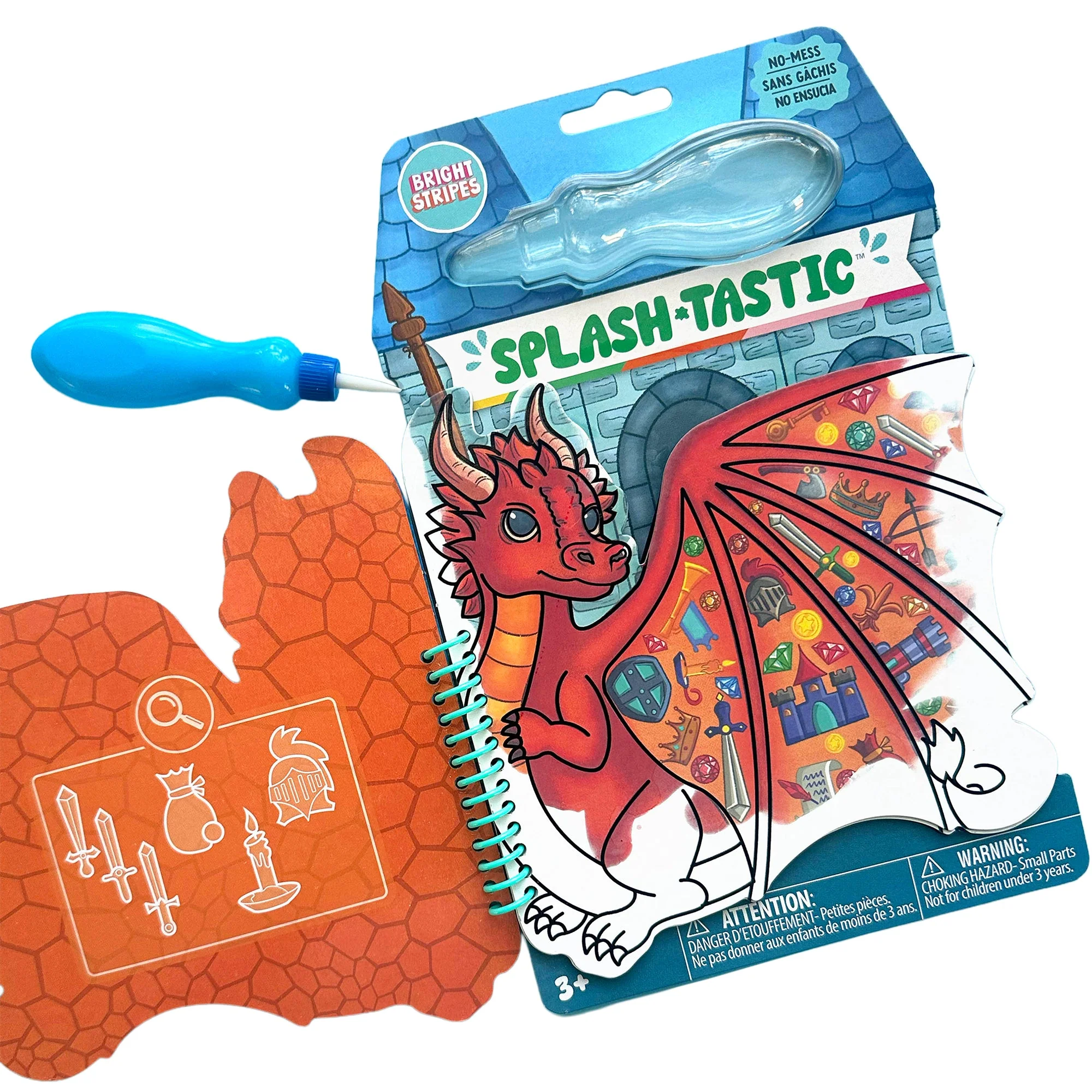 Bright Stripes Splash-Tastic Dragon - Image 2