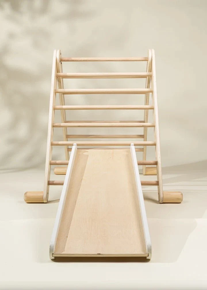 Montessori 2-in-1 Grip Climber Board & Slide - Image 5