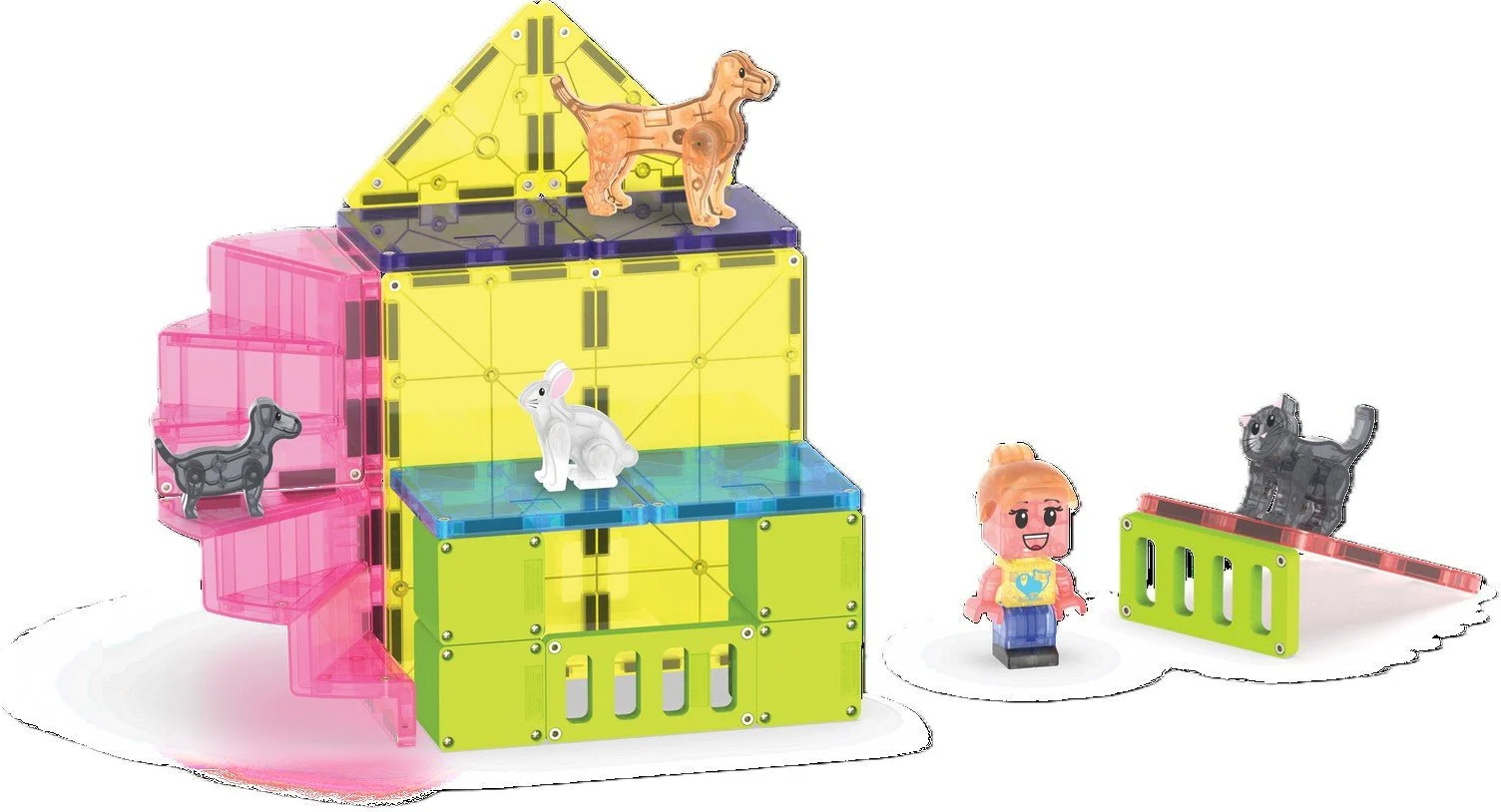MAGNA-TILES® Pet Playhouse 50-Piece - Image 4