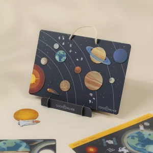 Coco Village Magnetic Interactive Board – Space Adventure (Multi Language)