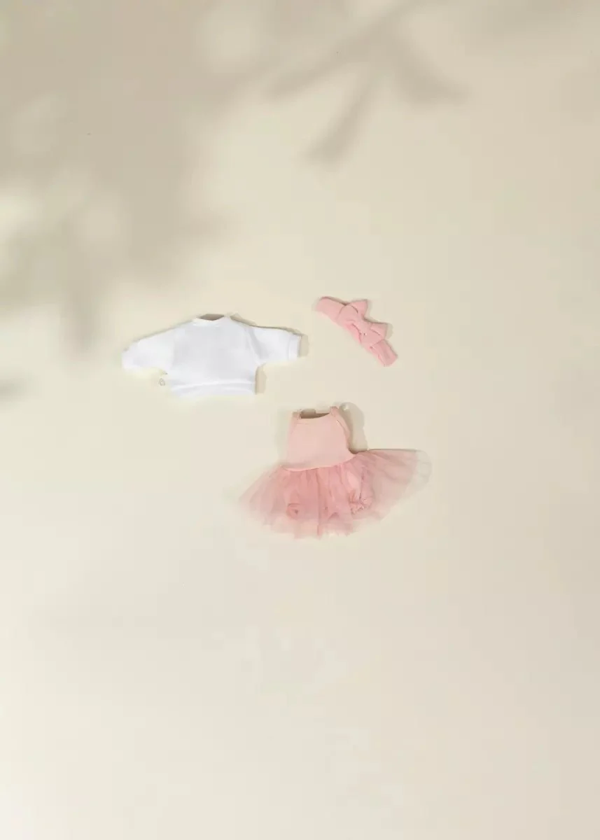 Coco Village Coco Tiny 10" Baby Play Doll Clothing Set – Ballerina