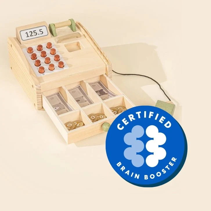 Coco Village Wooden Cash Register