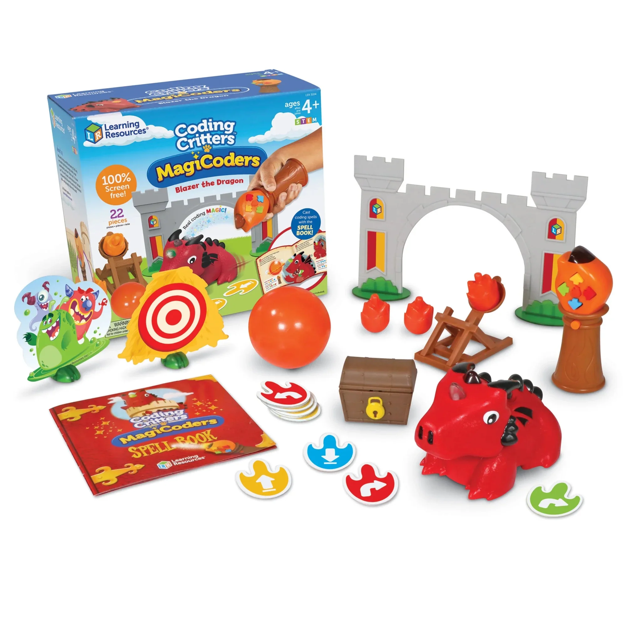 Premium Coding Critters® MagiCoders: Blazer the Dragon