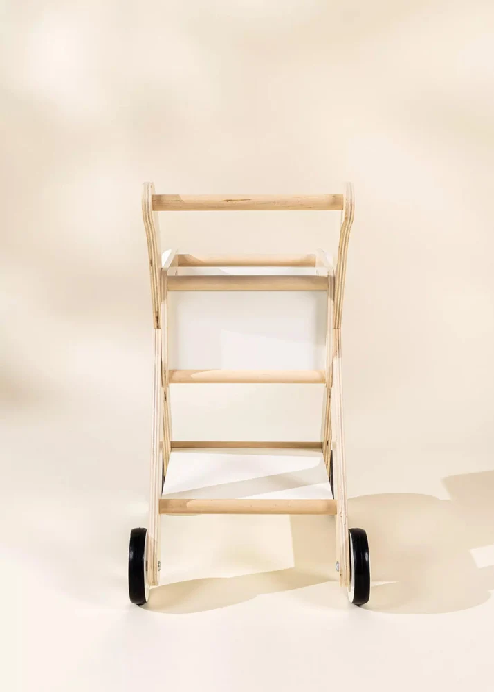 Coco Village Wooden Shopping Cart - Image 6