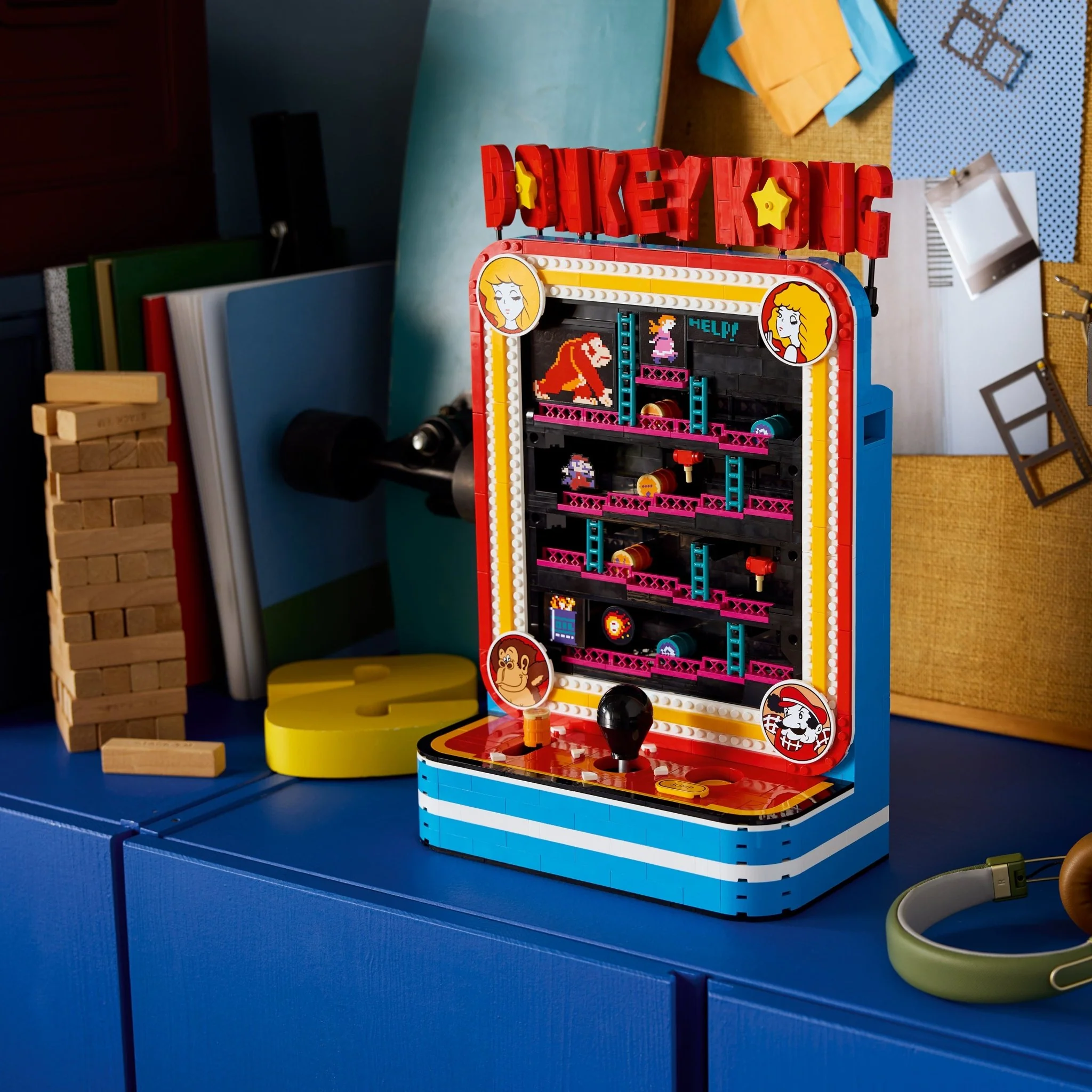LEGO® Super Mario LEGO® Donkey Kong Arcade Building Set 72051 - Image 3
