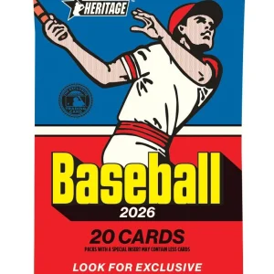 2026 Topps Heritage Baseball Fat Pack