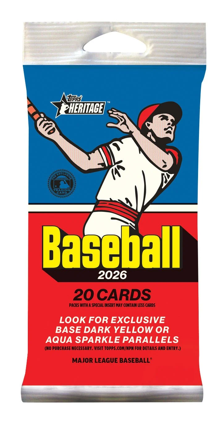 2026 Topps Heritage Baseball Fat Pack