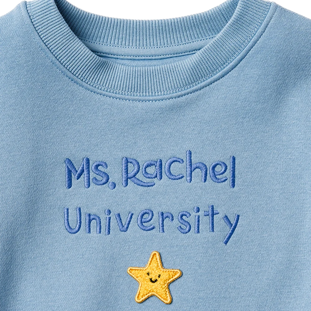 Ms.Rachel Sweatshirt - White Stripe / 18-24m - Image 9