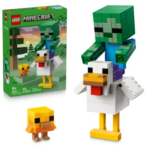 LEGO® Minecraft Chicken Jockey Building Toy 21582