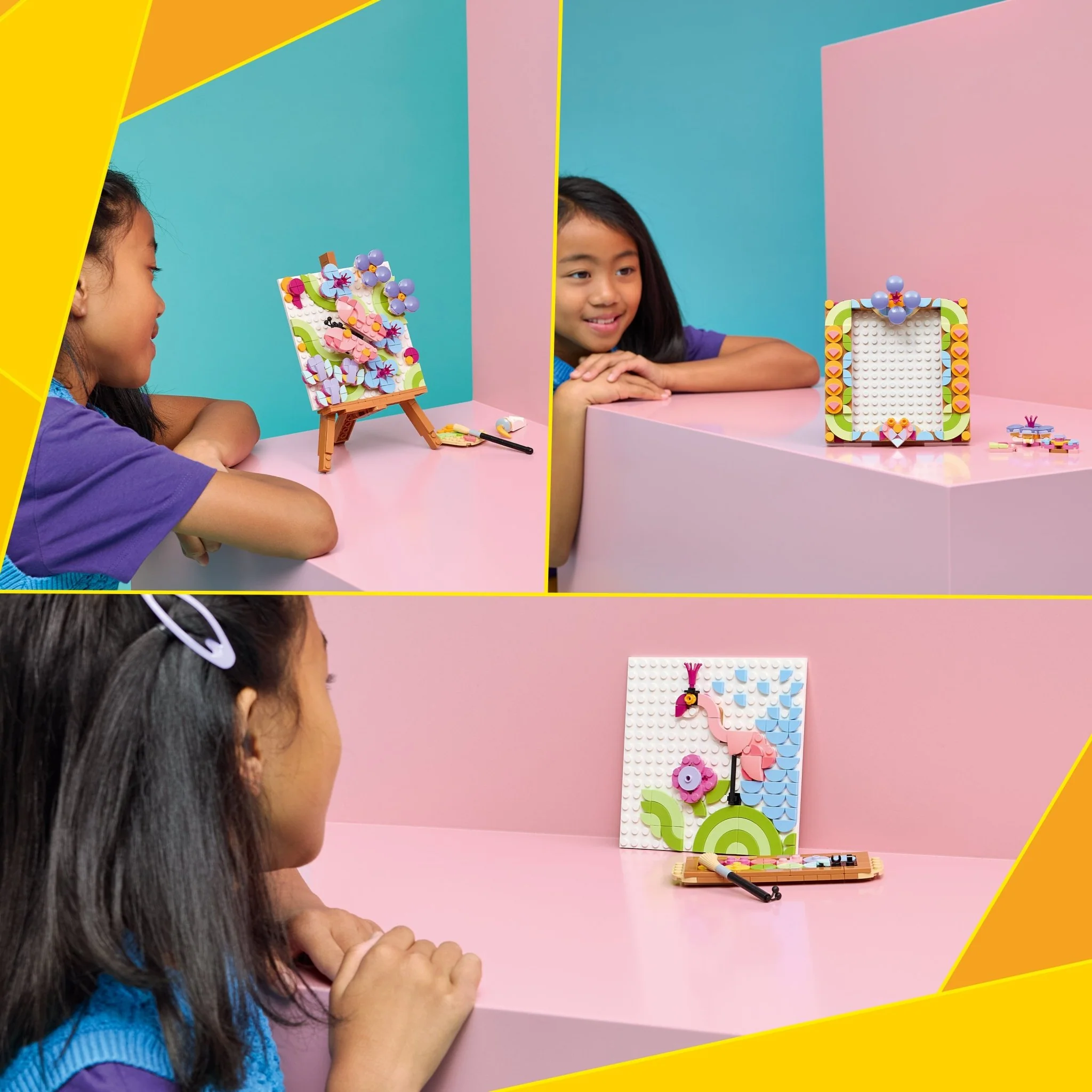 LEGO® Creator 3 in 1 Floral Art Decor Painting 31390 - Image 6