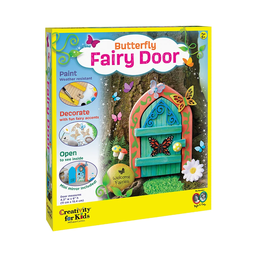 Premium Creativity for Kids Butterfly Fairy Door - Image 8