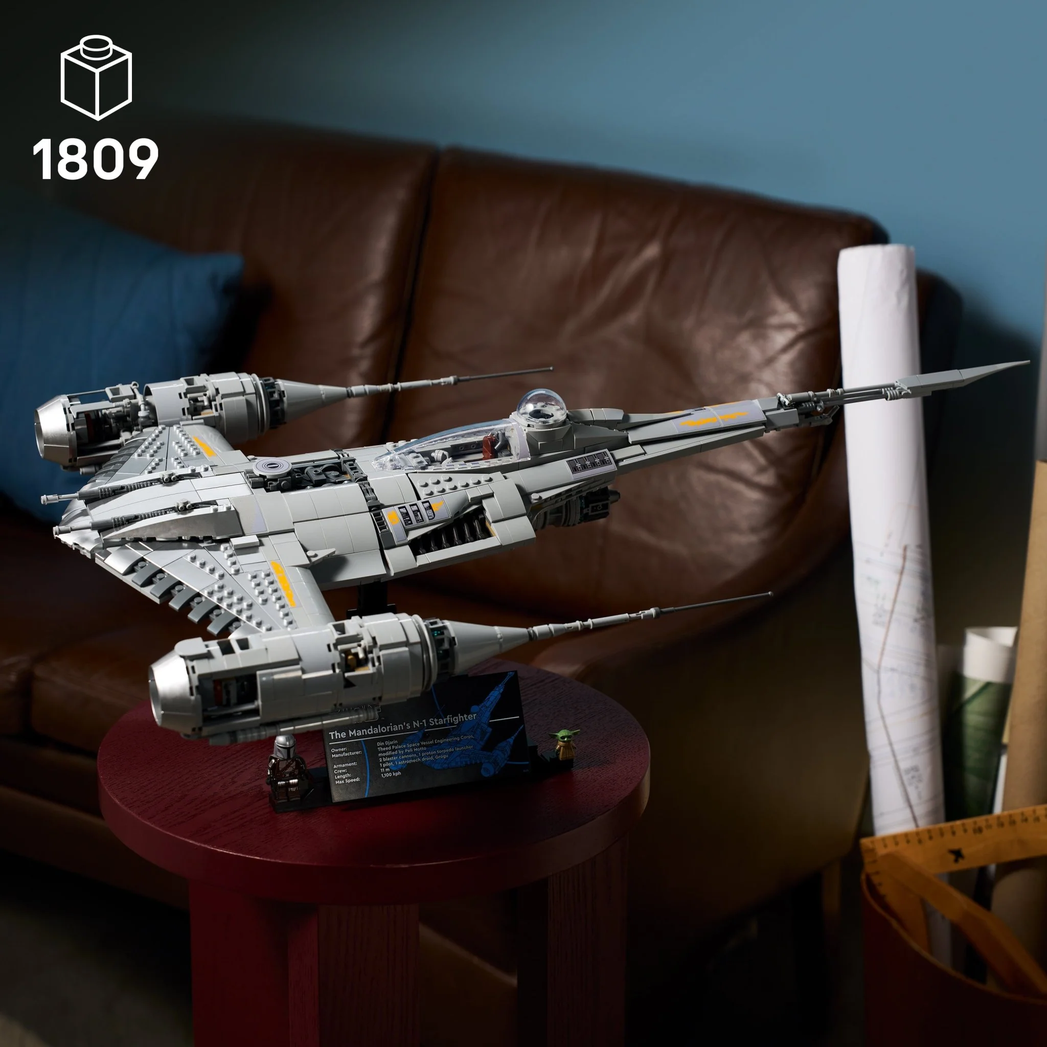 Hot LEGO® Star Wars The Mandalorian's N-1 Starfighter 75442 - Image 6