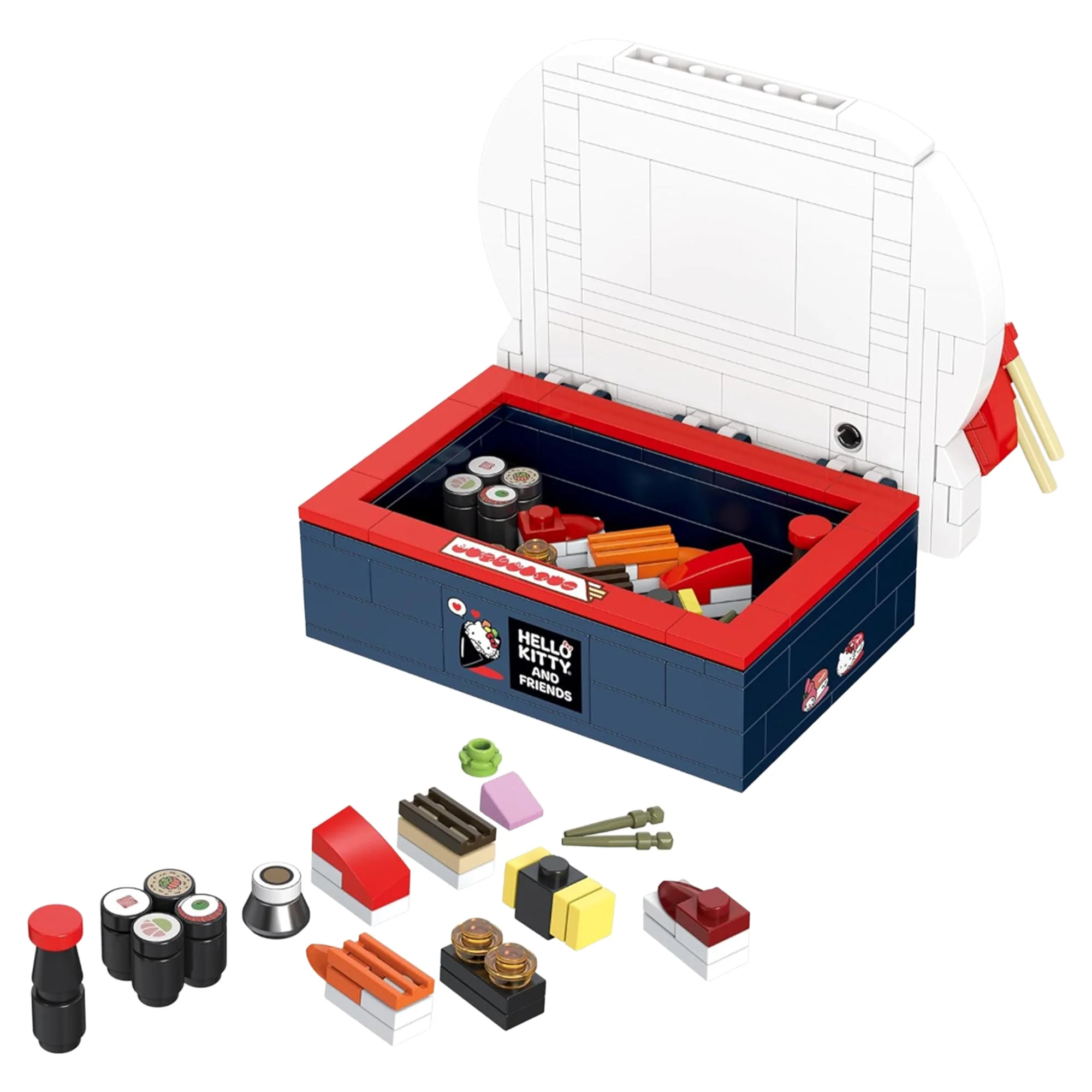 Brick Craft Hello Kitty Bento Box - 191 Pieces - Image 4
