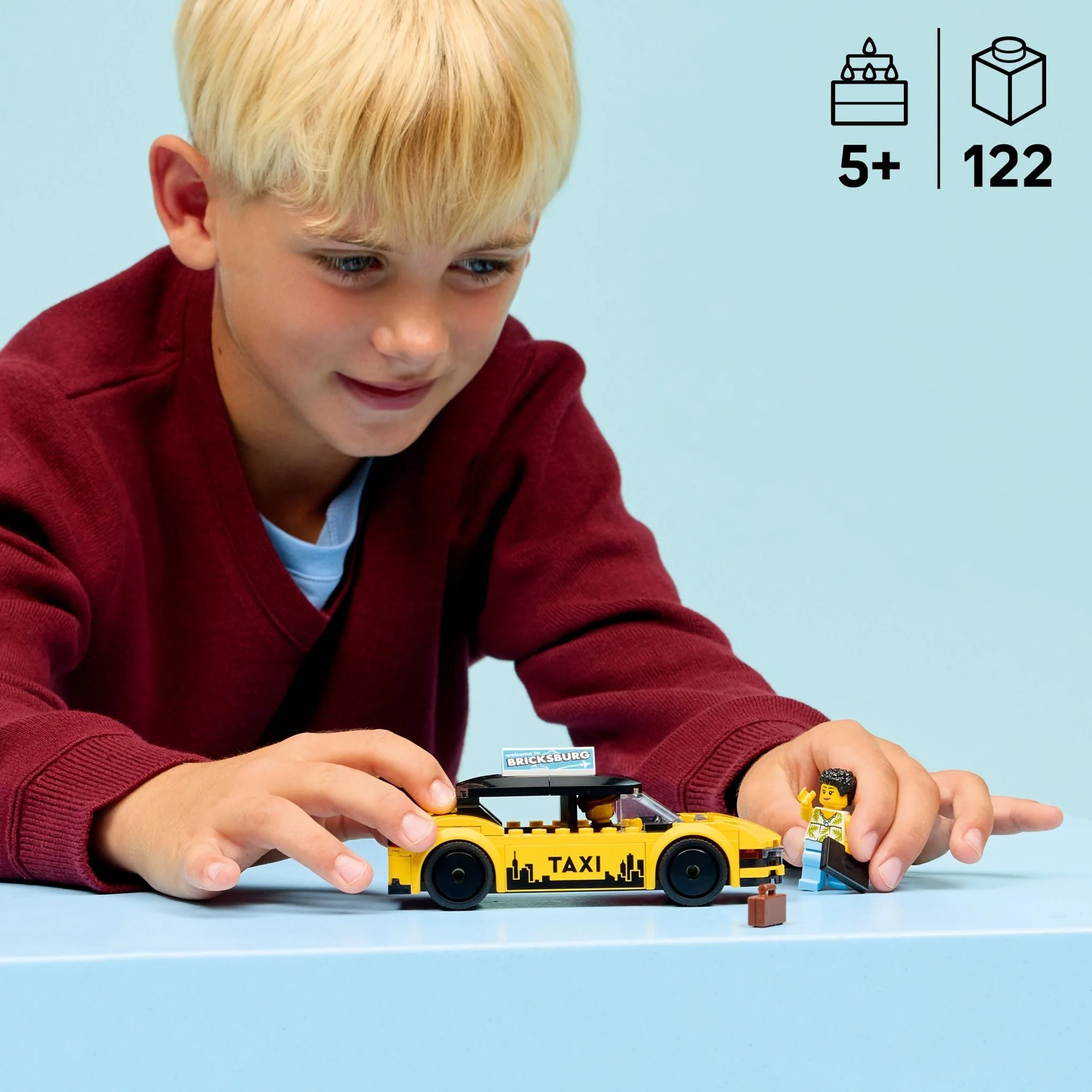 LEGO® Yellow Taxi 60487 - Image 2