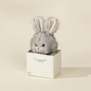 Mini Gift Plush Toy Grey Rabbit