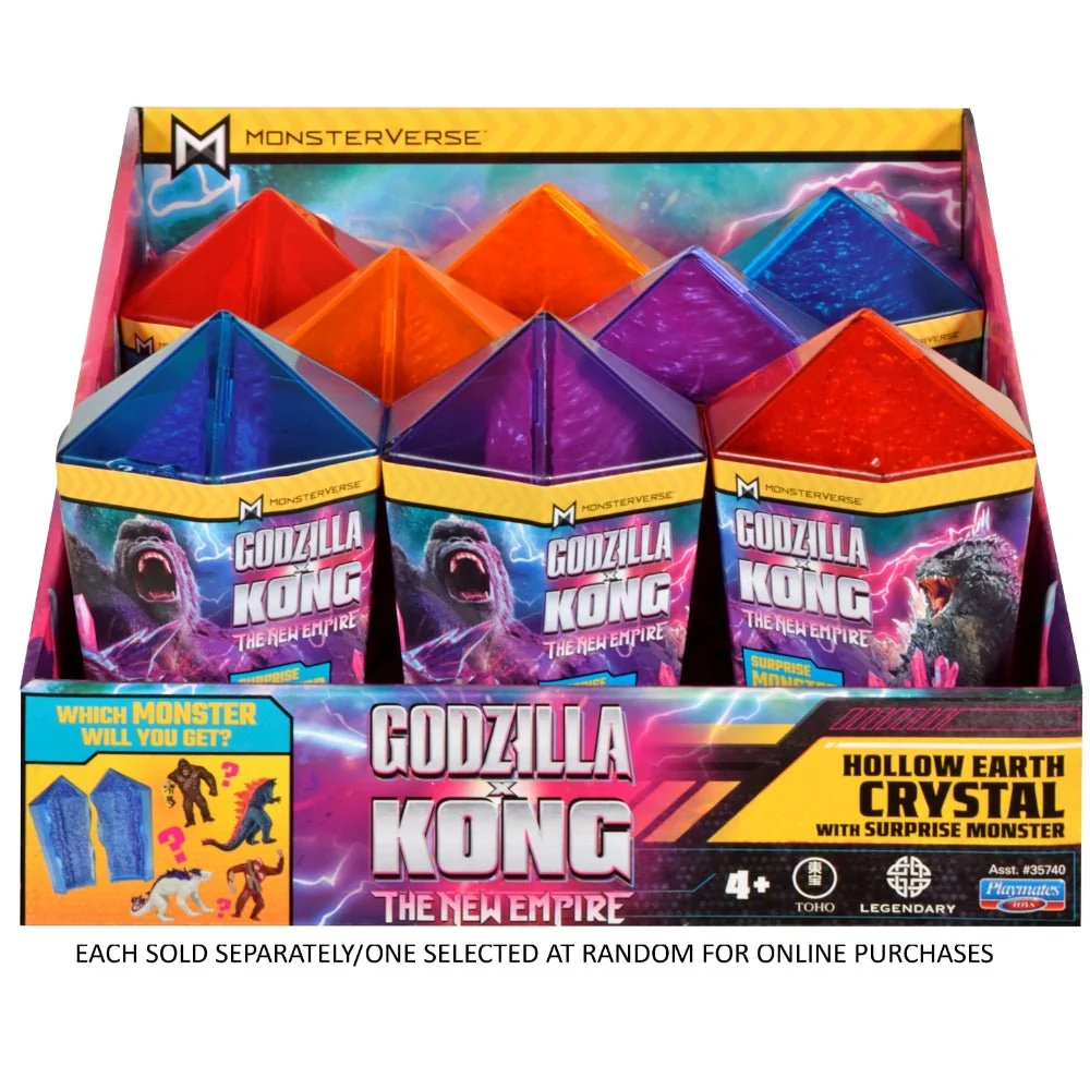 Godzilla x Kong - 2" Mini Figure In Crystal Case